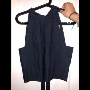 Jean Tank Top Blouse